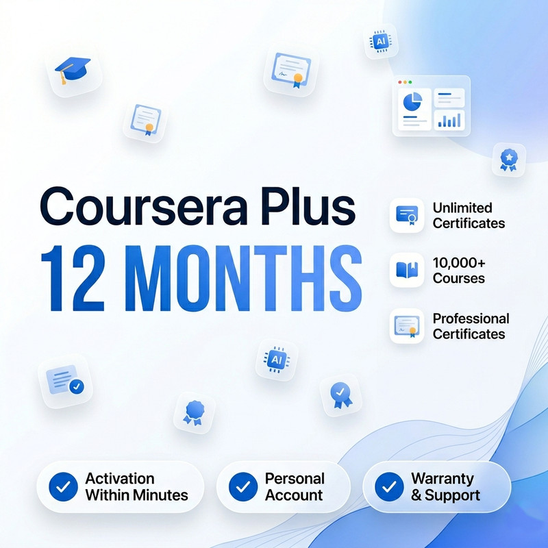 Coursera Plus | 1 Year - Subscription | Worldwide | Unlimited Courses gallery
