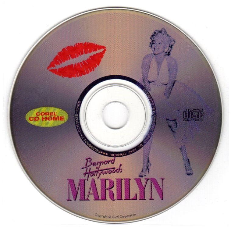 Bernard of Hollywood's Marilyn (CD-ROM, 1995) for Win/Mac - NEW CD in SLEEVE