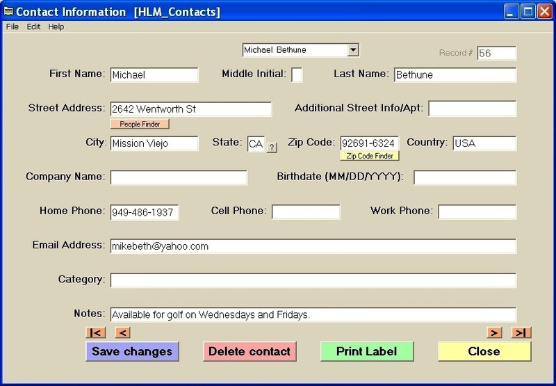 Label printing software! Print mailing address labels/envelopes Home or business gallery