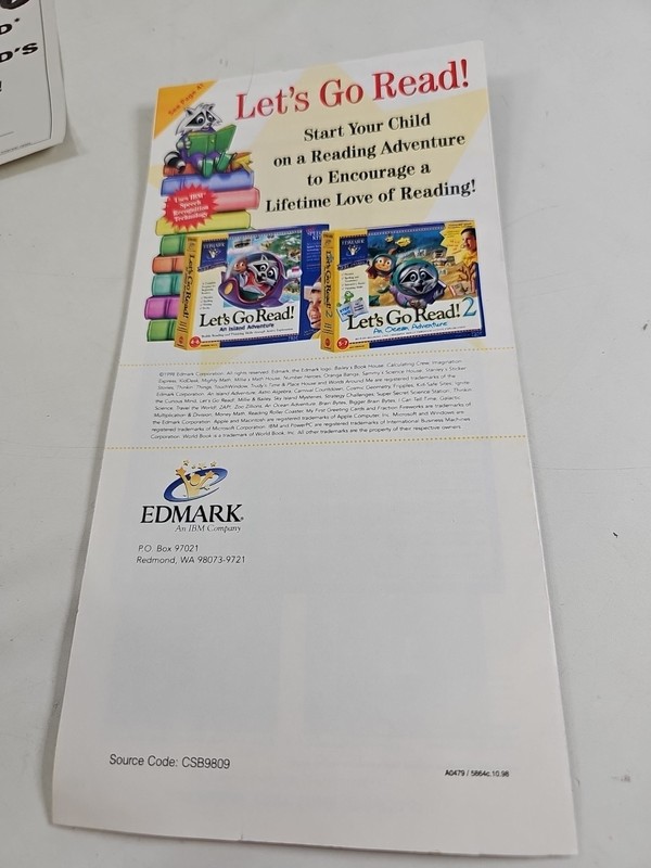Millie's Math House Edmark MAC 1992 MAC/Windows 95 RARE CIB CD gallery