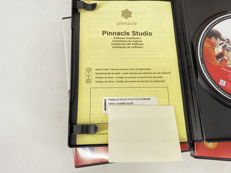 Pinnacle Studio Plus Version 10 w/10.5 Upgrade, RTFX VOL 1+2, Hollywood FX Vol 2 gallery