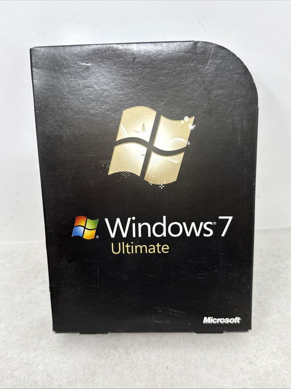 Microsoft Windows 7 Ultimate Full 32 Bit & 64 Bit DVDs MS WIN =RETAIL BOX= gallery