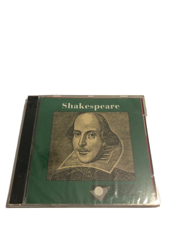 Shakespeare- Creative Multimedia DOS/MAC CD ROM