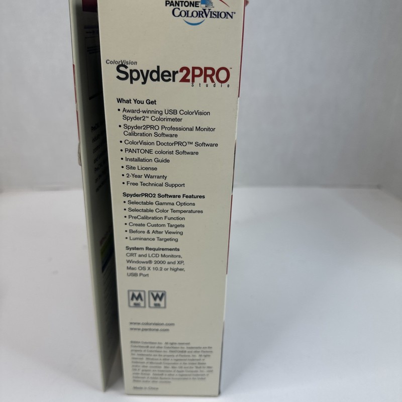 ColorVision Spyder2Pro Professional Color Calibration System For CRT LCD Display gallery