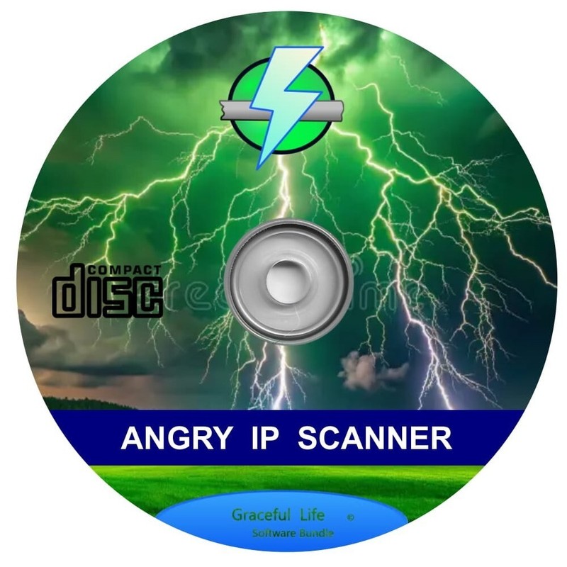 Angry IP Scanner ~ Full Network Scan & Port Scanner Software PC for MAC ~ CD
