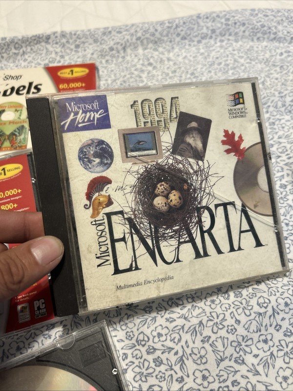 Microsoft/windows Software Bundle Windows, Encarta, Printshop. gallery