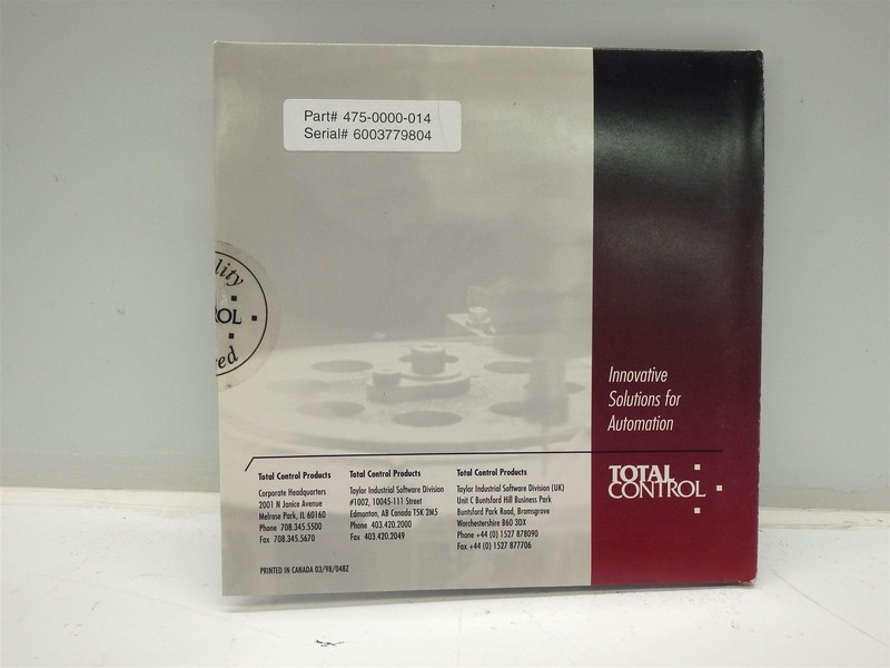 Total Control 475-0000-014 Software for GLC 100 Graphic Logic Controller gallery