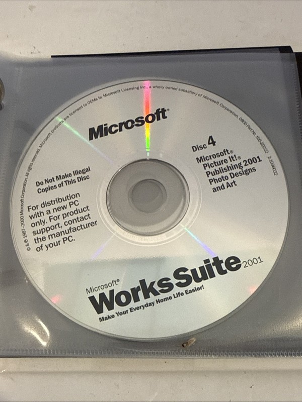 Gateway System Restoration Kit Software CD Bundle Music Match PhotoSuite gallery