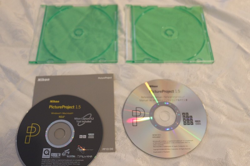 Nikon PictureProject 1.5 for Windows & Macintosh 2-Discs 2005