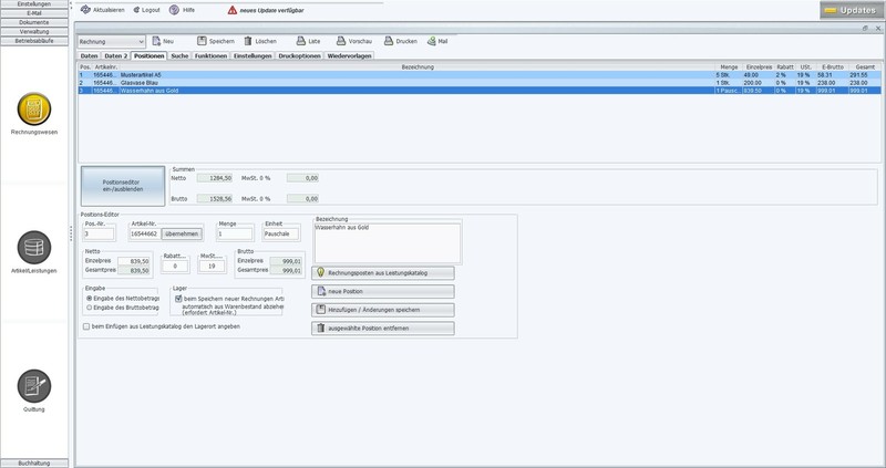 Offers, invoices, reminders and accounting software program for companies gallery