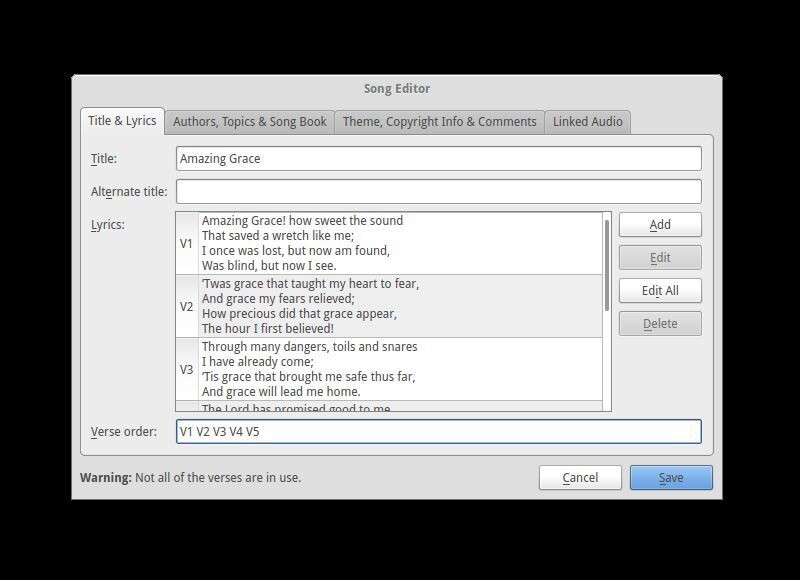 OpenLP 2024 - Church Worship Presentation Bible Software for Windows on CD-ROM gallery