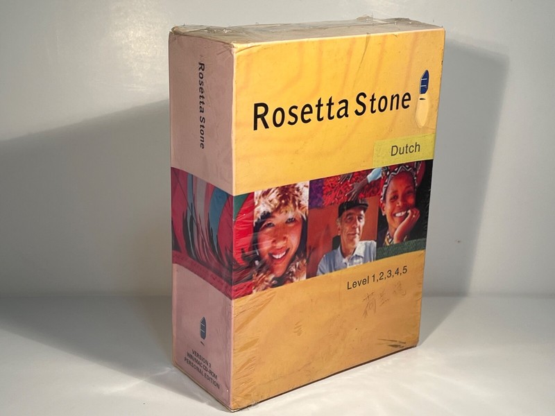Rosetta Stone Dutch / Nederland Version 3 WIN/MAC CD-ROM Personal Edition – New