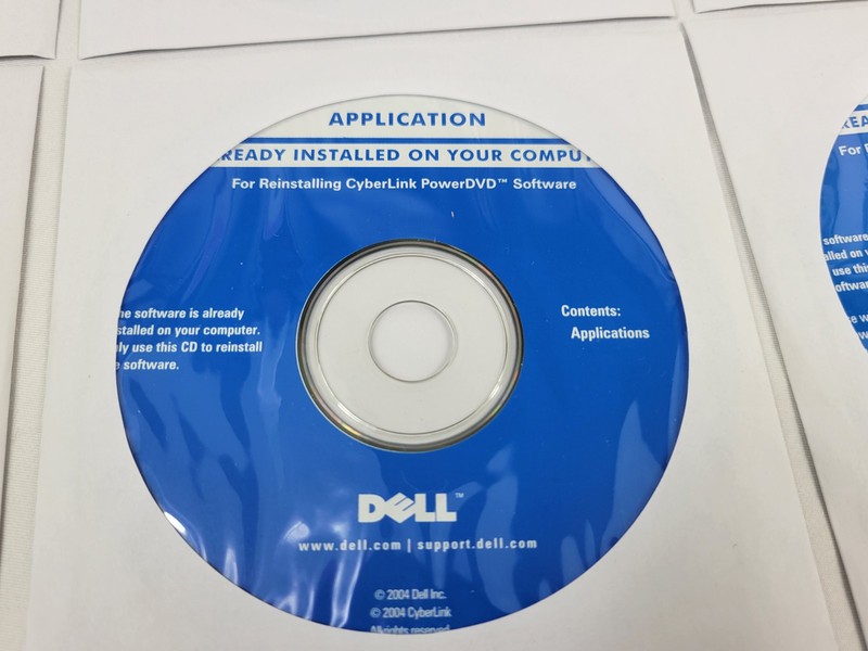 Dell Drivers/Utilities/Applications Software Lot Of 12 Software CDs gallery