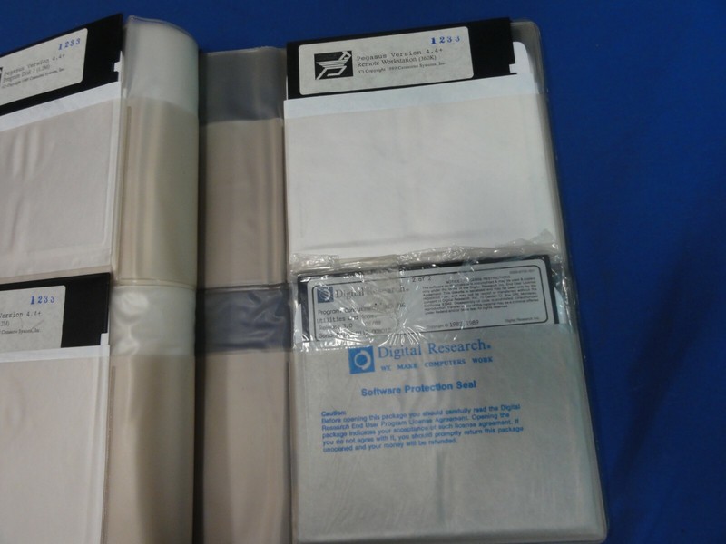 Vintage Pegasus floppy software for facilities management and more 1989 gallery