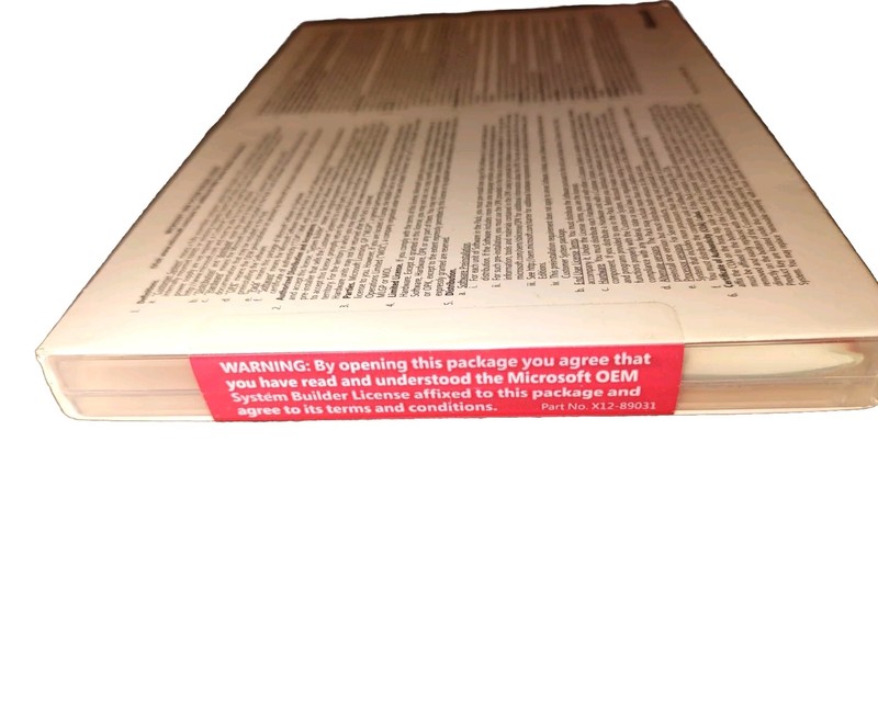 Microsoft Win Pro 7 x32 English FQC-01241 OEM System Builder Pack gallery
