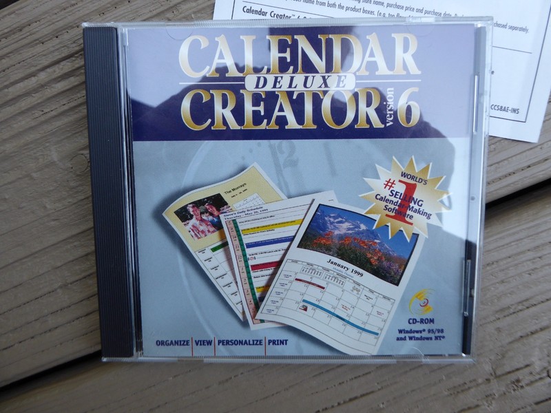 Calendar Creator Deluxe - Version 6 - Windows 95/98 & NT (CD-ROM) Software gallery