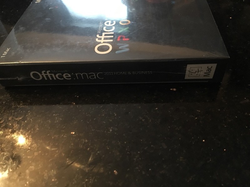 Microsoft Office Mac Home & Business 2011 Full Version W6F-00198 SEALED Wear Box gallery