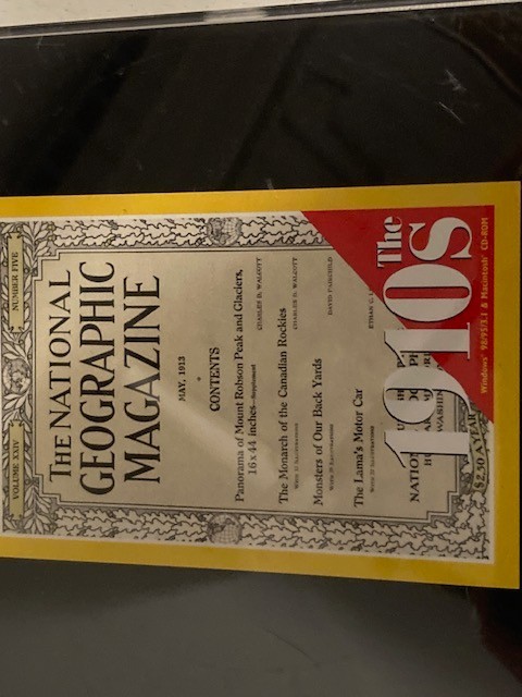 National Geographic Magazine: The 1910s CD-ROM and 1980s (3 in each set) gallery