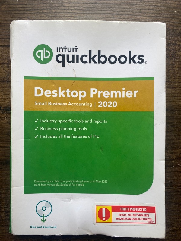 QuickBooks Desktop Premier 2020 WINDOWS Non-Subscription Accounting Software