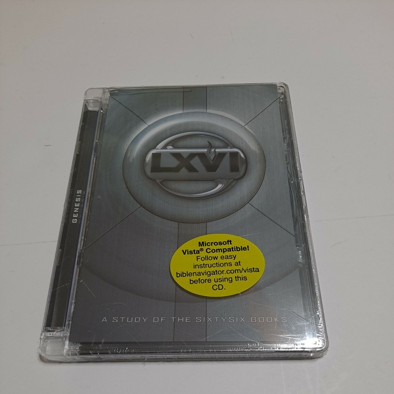 LXVI Study Of SixtySix Books Genesis Volume 1 w/ Manual PC CD Bible Plan