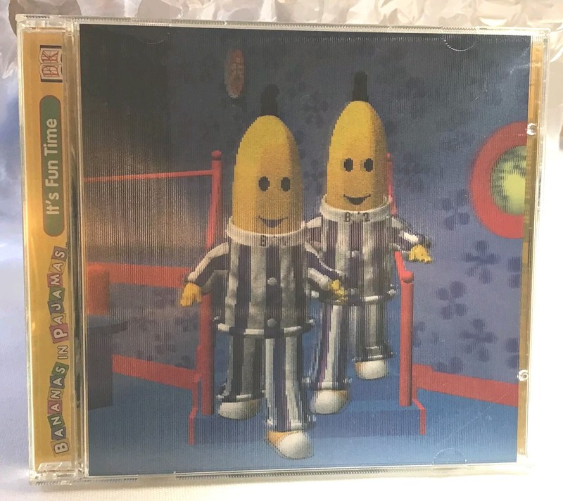 Bananas in Pajamas CD Rom It’s Fun Time Early Learning Teaching Homeschool