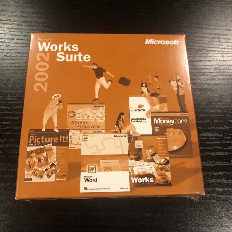 Microsoft Works Suite 2002 (Retail) (1 User/s) - Full Version for Windows gallery