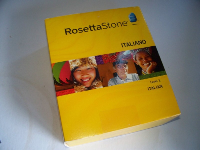 Rosetta Stone, Italian, Level 1, Version 3, WIN/MAC CD-ROM, Personal Edition