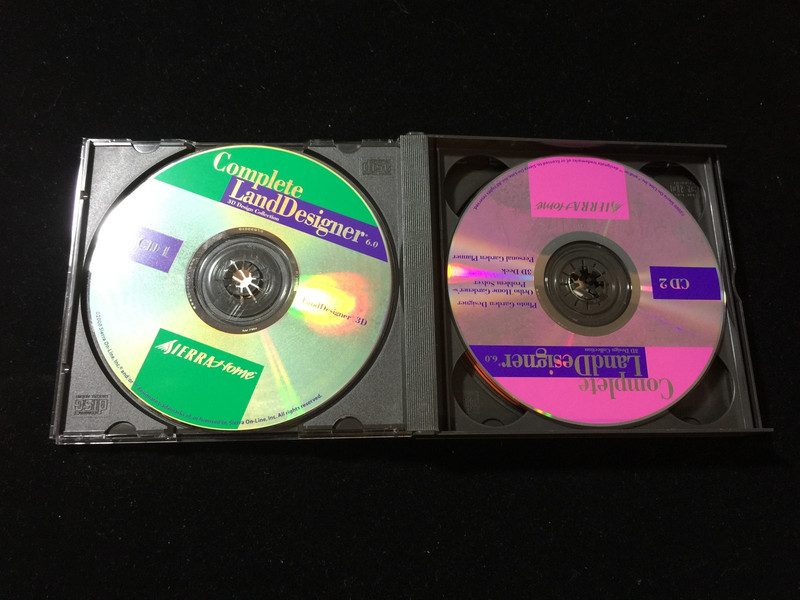Land Designer 3D Sierra 6.0 d. 2000 PC CD-ROM VTG Outdoor Landscaping Software gallery