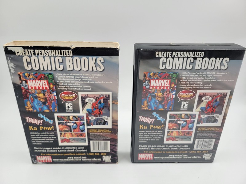 Marvel Heroes Comic Book Creator PC CD-ROM Planet Wide Games Create Comic Pages! gallery