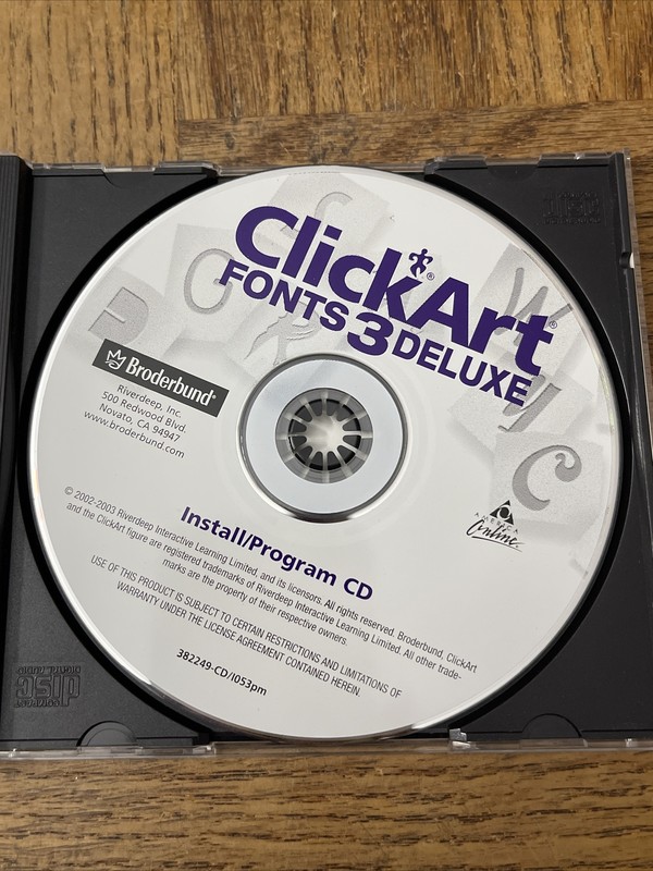Clickart Fonts 3 Deluxe PC Software gallery