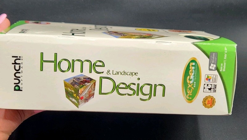 Home & Landscape Design NexGen New Technology Punch Software Windows 7 Vista XP gallery