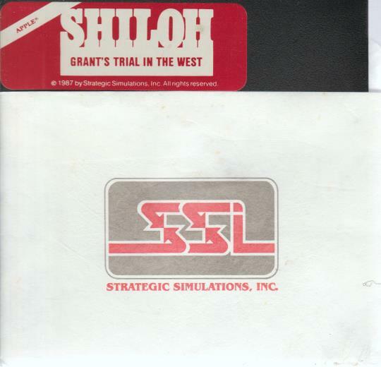 Shiloh: Grant’s Trial In The West APPLE II FLOPPY strategy history battle game!