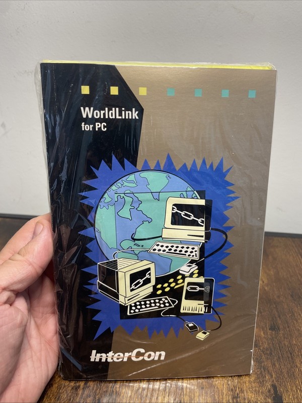 Word Link For PC Inter Con For MS-DOS and Apple Macintosh NEW SEALED IN PLASTIC gallery