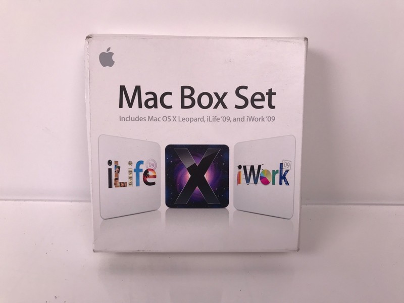 Apple Mac Box Set Family Pack Leopard, iLife '09 iWork '09, Install Disc gallery
