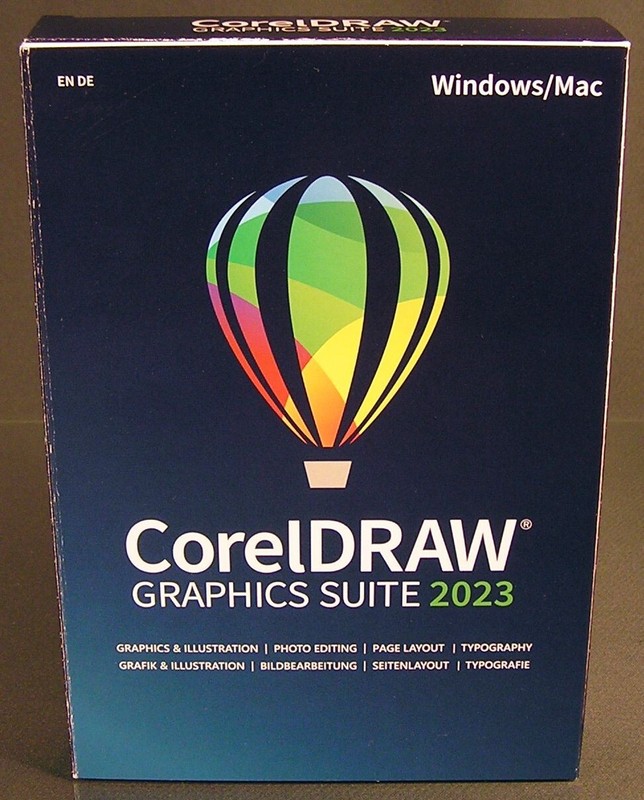 Corel Draw Graphics Suite 2023 Vollversion 2 Win/Mac Box Dauerlizenz OVP NEU gallery