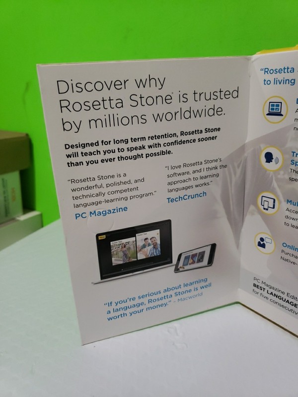 Authentic Rosetta Stone (French) Lifetime Download + 24 Months Online Access New gallery
