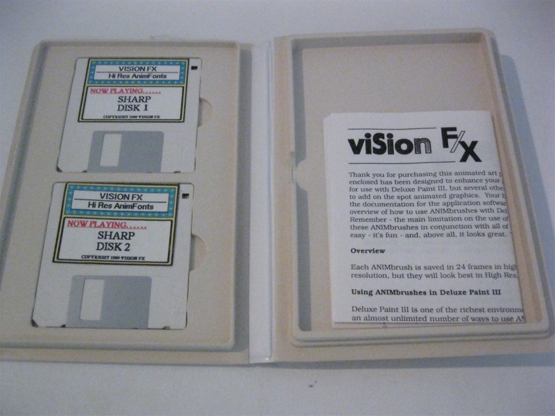 Vision F/X Supersharp Animated Font Amiga gallery