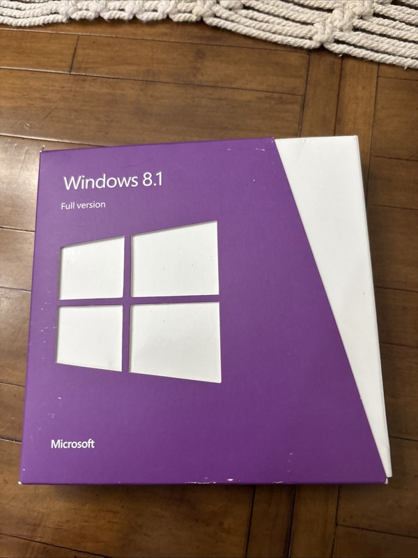 Microsoft Windows 8.1 (Retail (License + Media)) (1 PC/s) – Full Version B2
