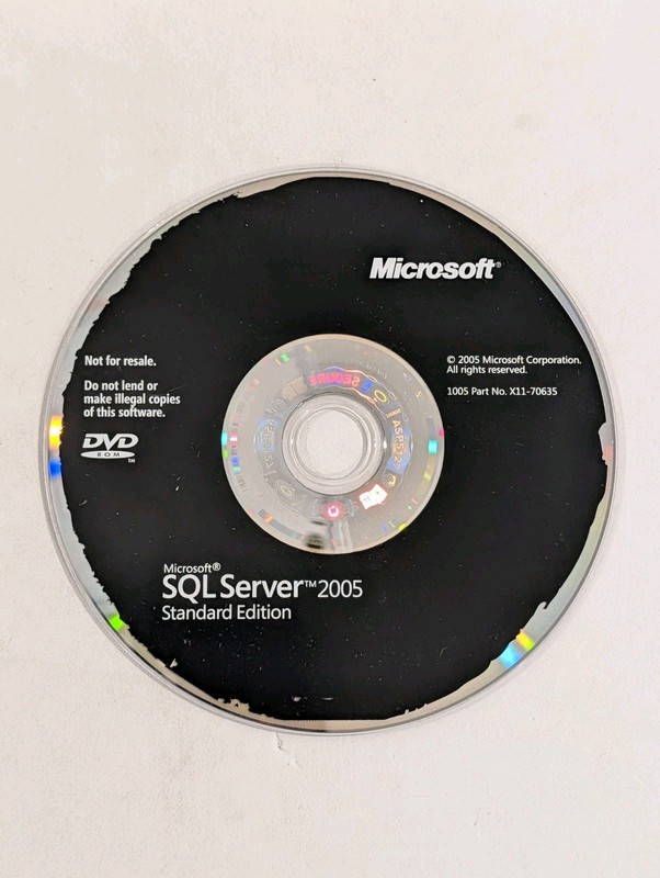 Microsoft SQL Server & msdn Library 2005 Standard Ed. CD | 2 Discs | Discs Only gallery