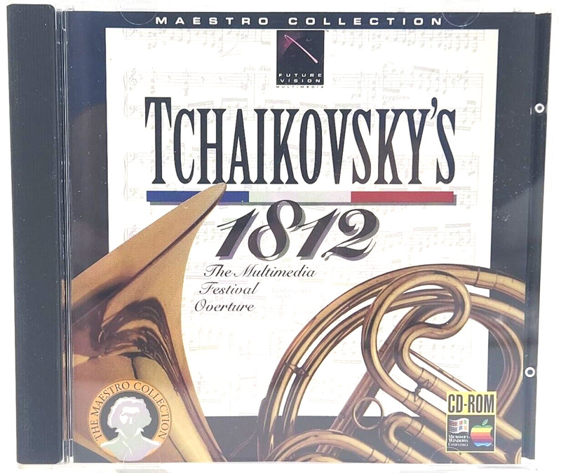 Tchaikovskys 1812 CD ROM The Multimedia Festival Overture 1994 Future Vision