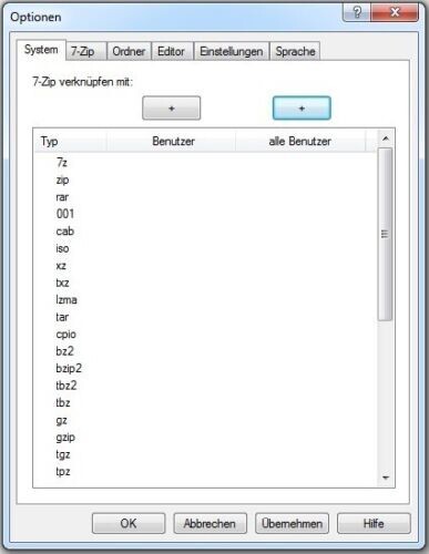 *** 7ZIP PACKPROGRAMM *** ENTPACKER 32bit+64-bit Windows, WZIP, RAR, TAR *** gallery