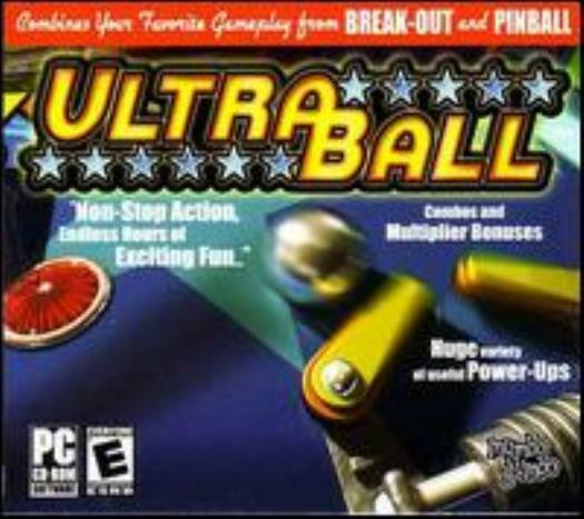 Ultra Ball PC CD mix classic pinball & breakout themes bouncy blocks bump game