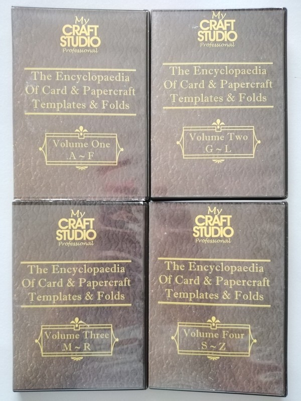 ENCYCLOPAEDIA OF CARDS & PAPERCRAFT, 4xDVD Set, Papercraft DVD - MyCraftStudio gallery