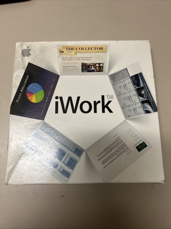 Apple iWork ’08 Retail for Mac – Everything Included Genuine MA790Z/A