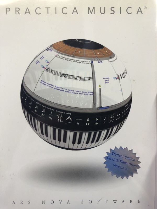 ARS Nova Practica Musica Version 6 Student Version BRAND NEW