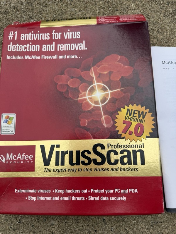 McAfee Virus Scan 7.0 Box Set Software P/N: NAI-595-0003-1 gallery