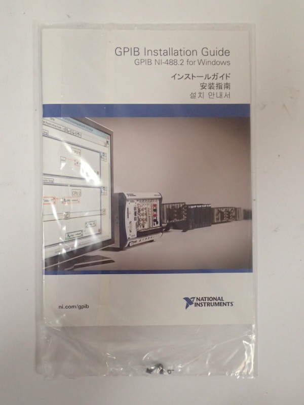 NATIONAL INSTRUMENTS GPIB INSTALATION GUIDE NI-488.2 WINDOWS VER 15.5 DVD5 KIT gallery