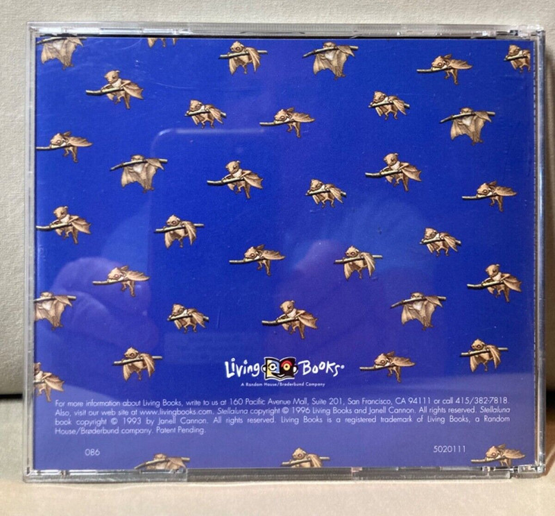 Stellaluna CD-ROM Living Books PC Game 1996 VTG Win/Mac Interactive Bat Animated gallery