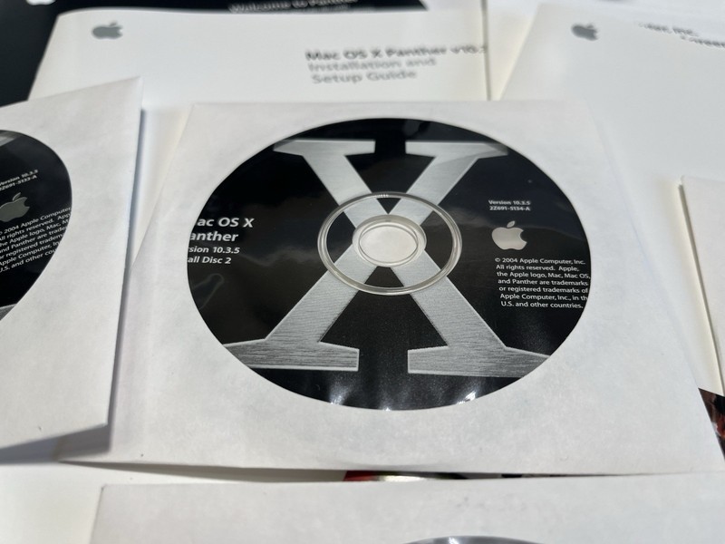 Apple Mac OS X 10.3 Panther Package M9227LL/A Tools OEM gallery