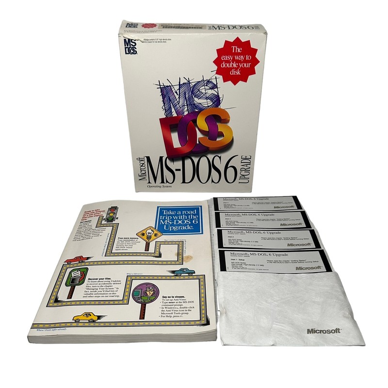 MS-DOS 6.0 Upgrade Microsoft gallery